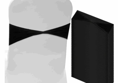 Black chair bands