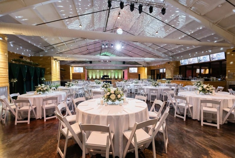 The reception at Enchanted Ranch
