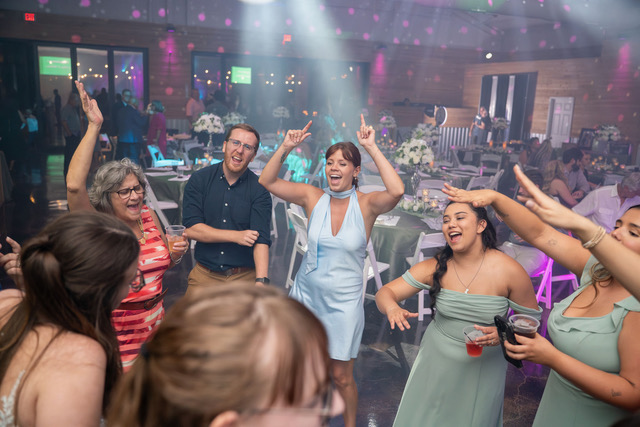A joyful wedding celebration at Enchanted Ranch