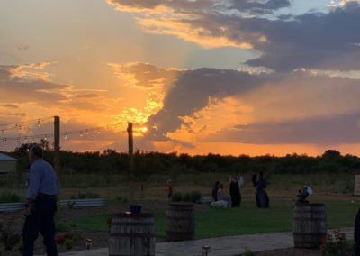 sunsets at Enchanted Ranch
